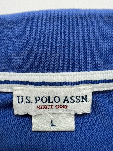 U.S. Polo Assn Men Navy Polo Shirt size L product image 4