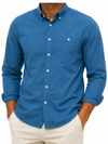 WeeKday Men Blue Shirt size M product image 1