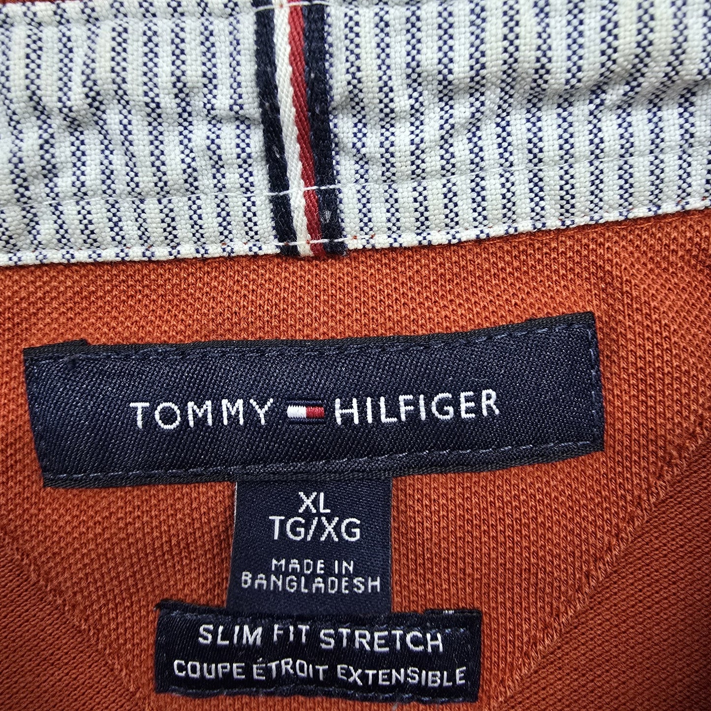 Tommy Hilfiger Men Red Polo Shirt size XL product image 3