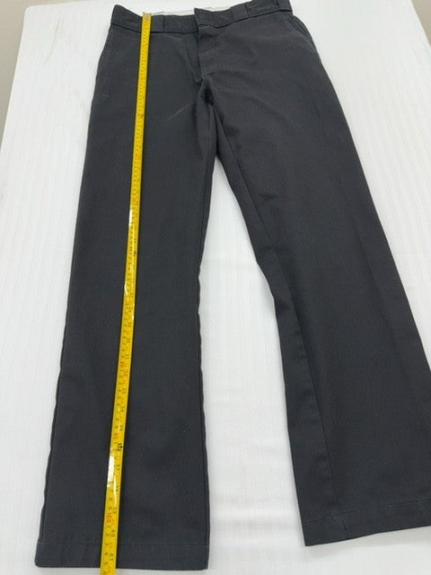 Dickies Men's Black Work Pants W32 L32 Cotton Twill 874