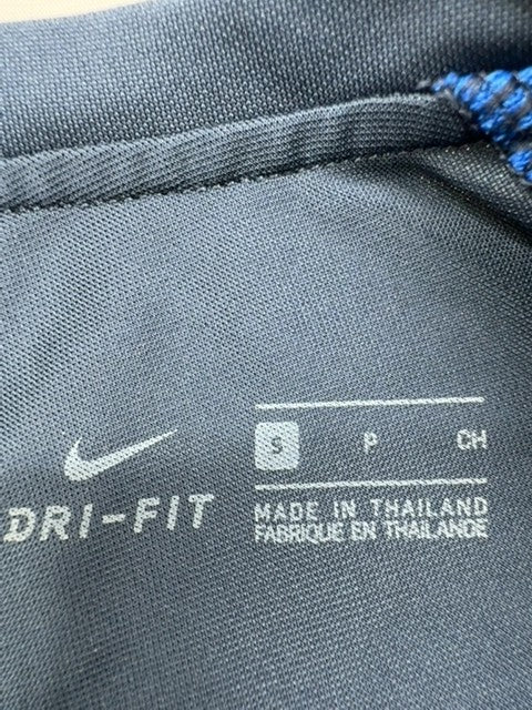 Nike Men's Navy Dri-FIT Training Jersey Size S Crewneck