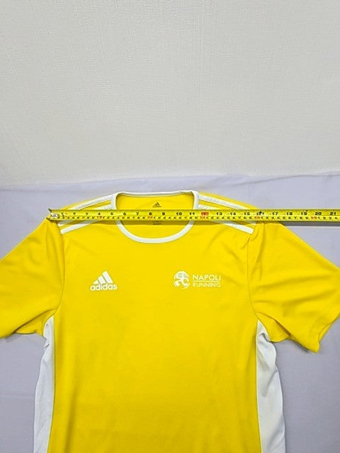 Adidas Goalkeeper Jersey Men's S Yellow Climacool Short Sleeve