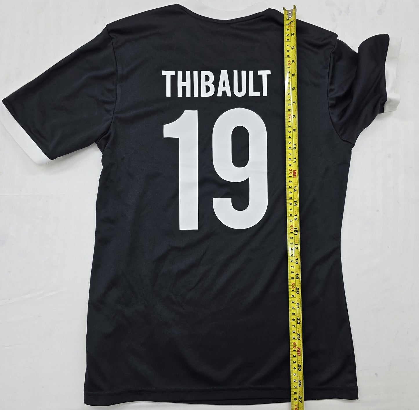 Adidas Men's Black Soccer Jersey Short Sleeve V-Neck Climalite S