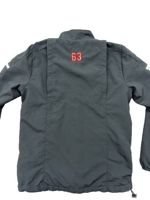 Adidas Detroit Red Wings Track Jacket Men's M Black Full-Zip