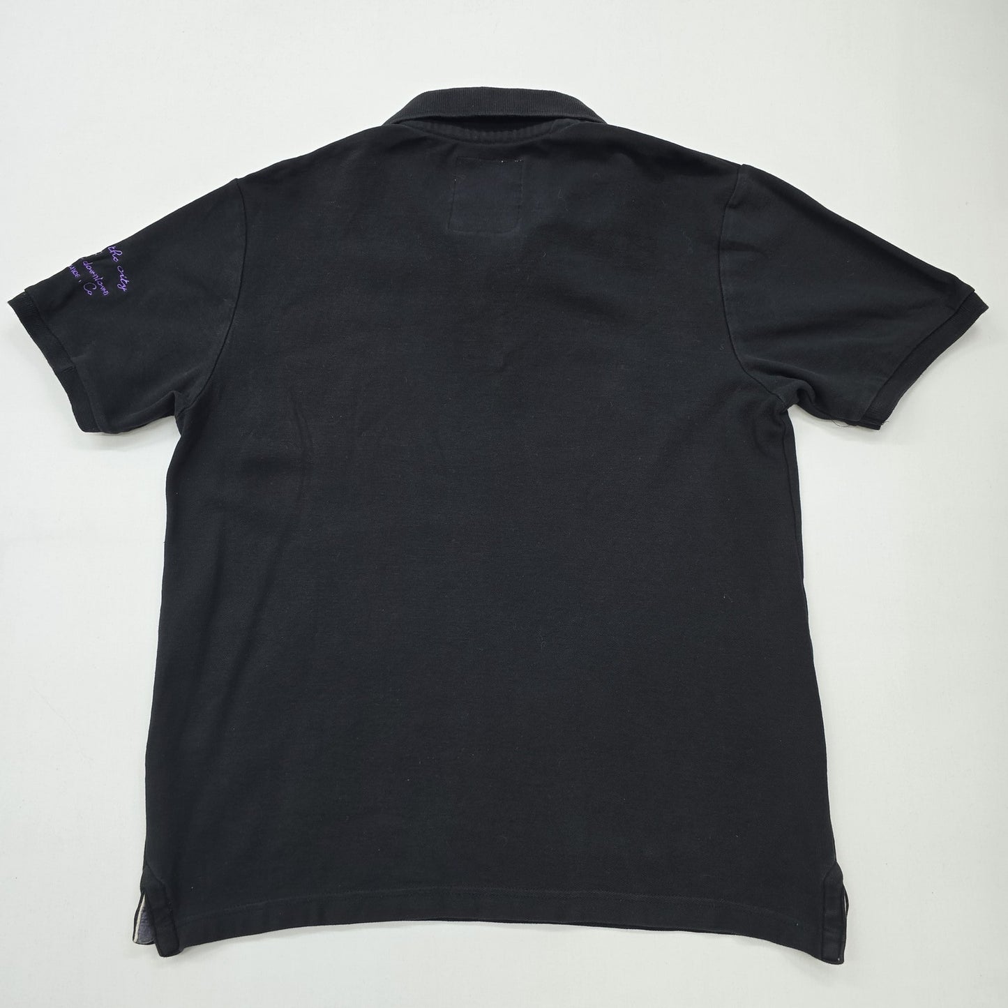 East Company Men Black Polo Shirt size L product image 2