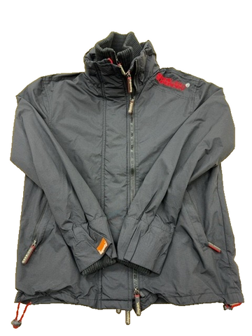 Superdry Windcheater Men's Medium Black Windproof Jacket