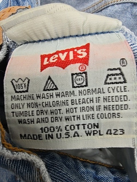 Levi's Women Blue Jeans size 30X30 product image 7