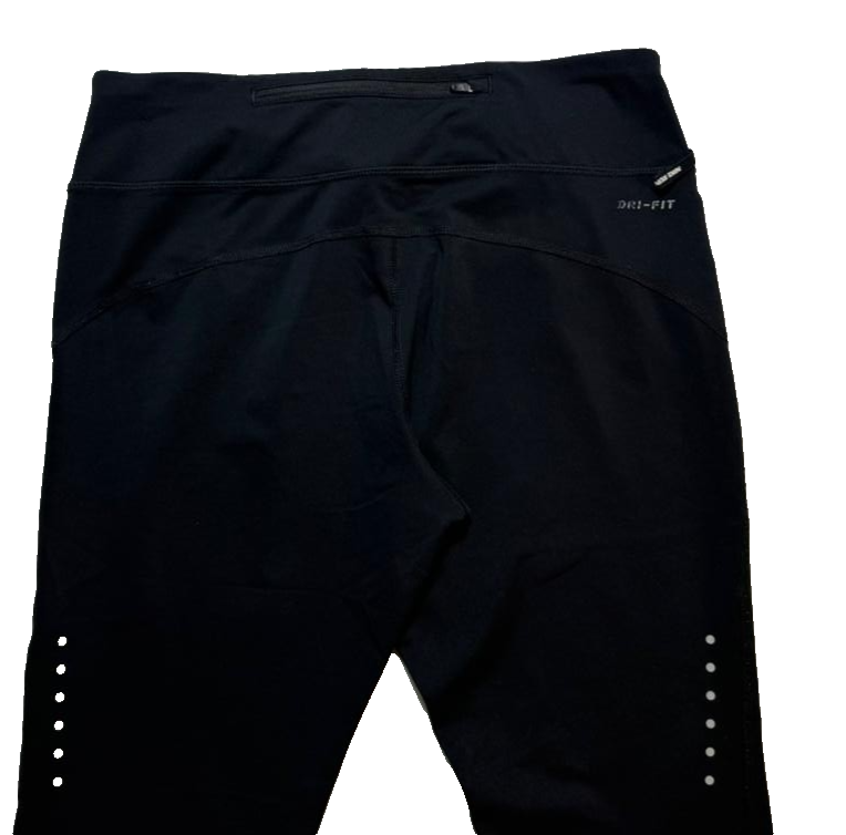 Nike Women's Dri-FIT Black Running Leggings Size M