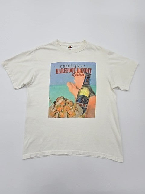 Fruit of the Loom Men White T-Shirt size M product image 1