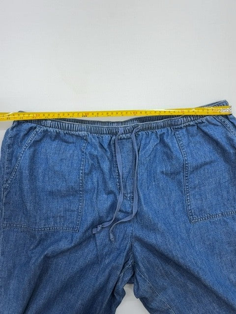 L.L.Bean Women Blue Pants size XL product image 8