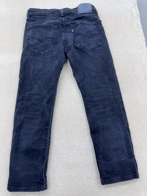 Levi's Men's Black Slim Fit 511 Jeans Size 30 Stretch Zip Fly