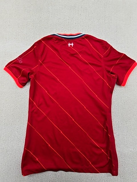Nike Men's Red Jersey – Size M, Liverpool FC Brand Department, Striped