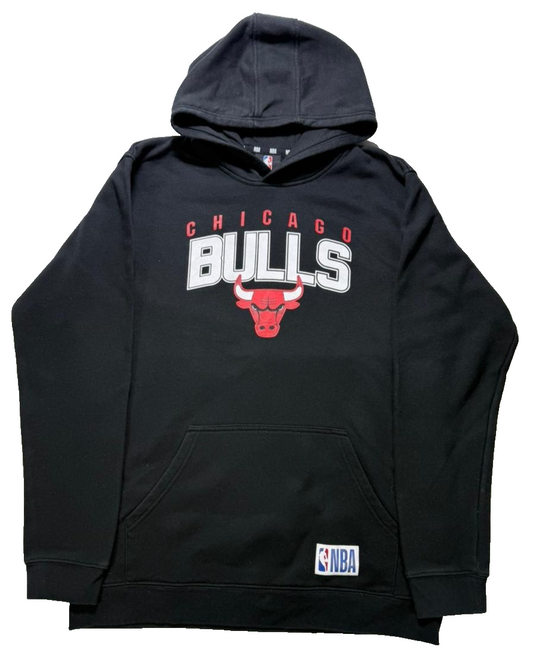 Chicago Bulls Unisex Black Hoodie – Size 16