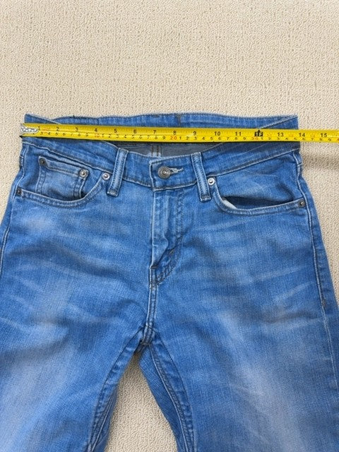 Levi's 501 Original Fit Jeans W29 L32 Medium Wash Men Straight Leg