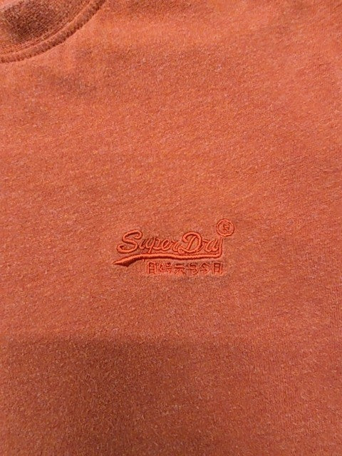 Superdry Men Orange T-Shirt size S product image 6