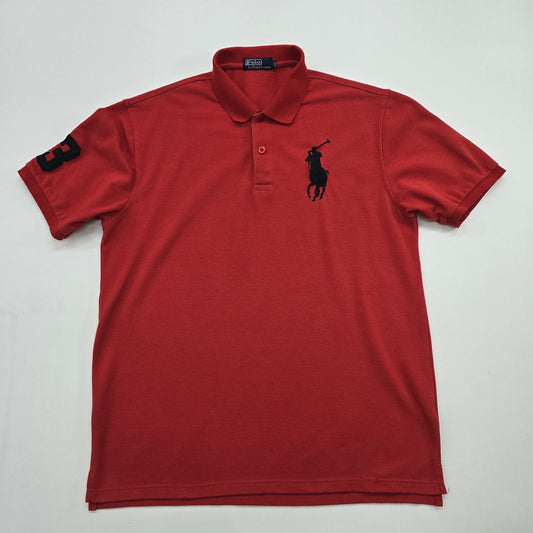 Polo Ralph Lauren Men's Red Polo Shirt – Size 3XL, Logo