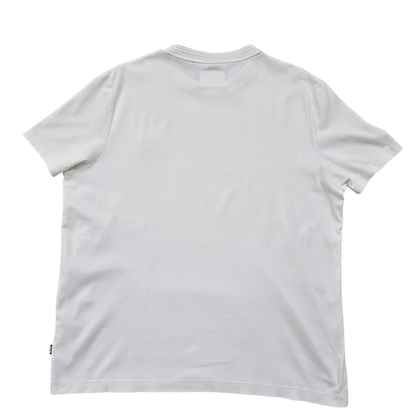 Hugo Boss Men White T-Shirt size XXL product image 2