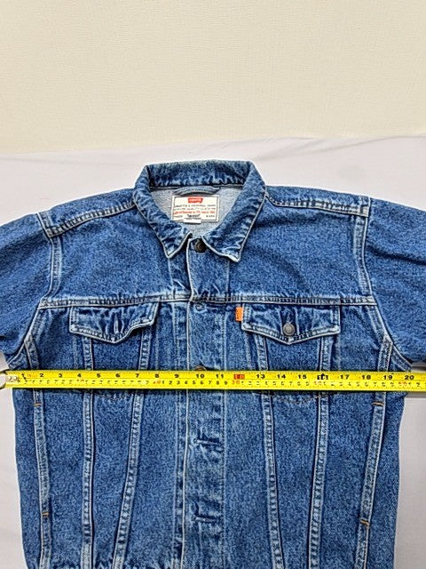 Levi's Boys Medium Wash Denim Trucker Jacket Size M