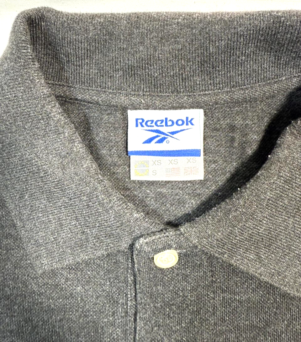 Black Reebok Men's Polo Shirt - Size XS