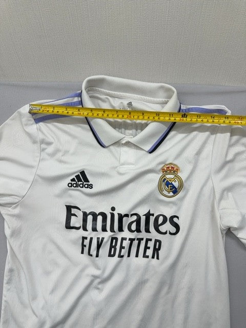 Adidas White L Short Sleeve Polo Jersey End Plastic Waste NWT