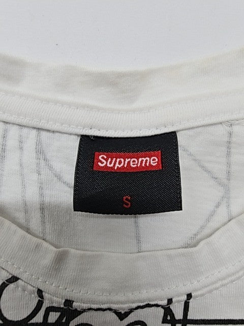 Supreme Boys White T-Shirt size S product image 4