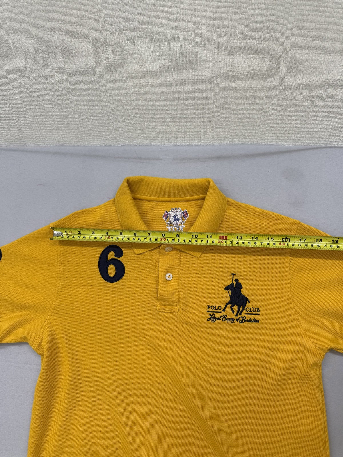Polo Ralph Lauren Boys Yellow Polo Shirt size L product image 5