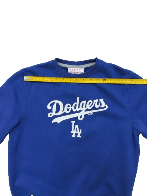 New Era LA Dodgers Sweatshirt Men's S Royal Blue Crew Neck MLB