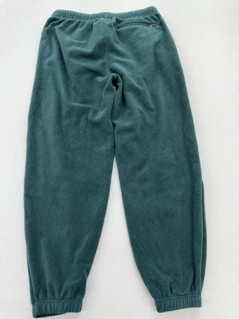 Nike Boys Teal Jogger Sweatpants L Pull-On Fleece Logo Elastic Waist