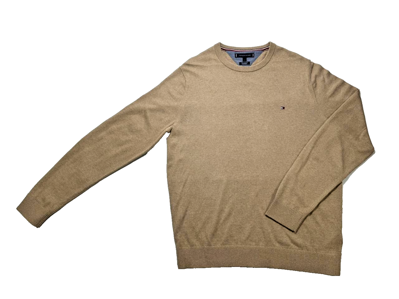 Tomm Hilfiger Pima Cotton Cashmer Light Brown