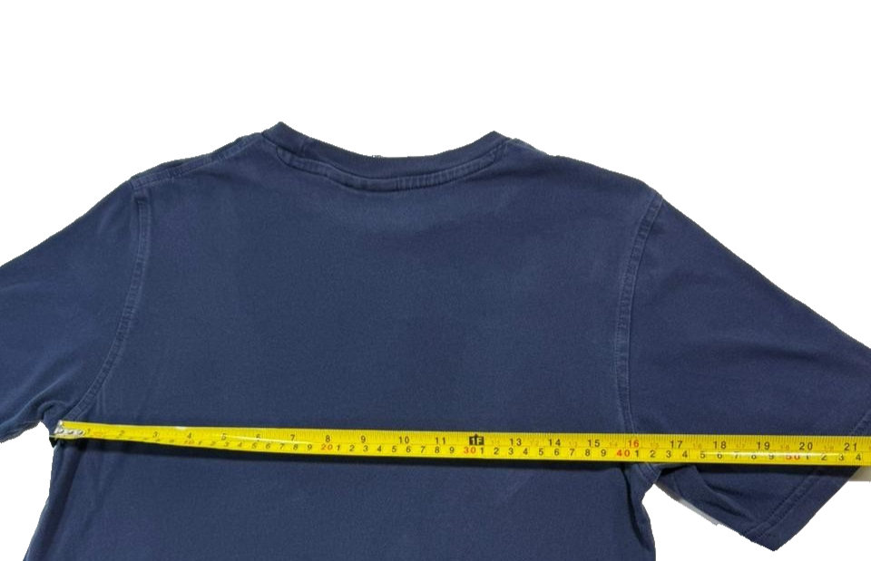 Adidas Originals Navy Blue Trefoil Logo T-Shirt Unisex Size XS