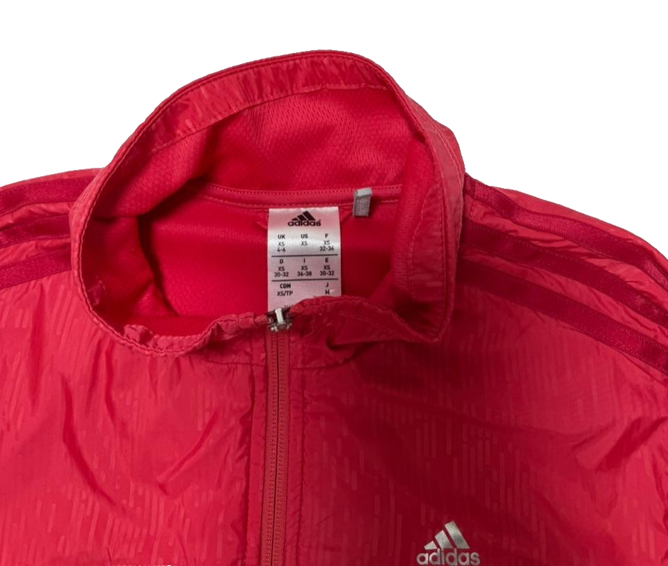 Adidas Track Jacket For Women Small Pink - Size XS