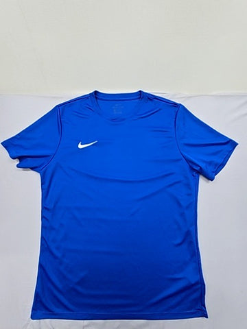 Nike Unisex Blue Dri-FIT Jersey Short Sleeve Crew Neck Size Regular