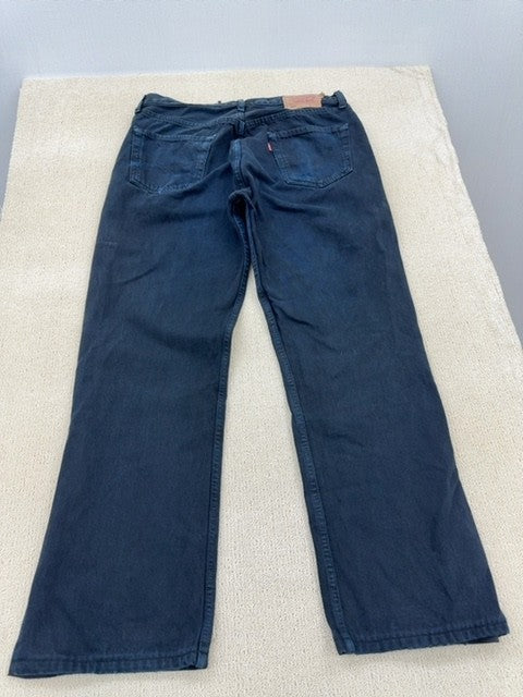 Levi's Men's 501 Straight Dark Wash Jeans W36 L36