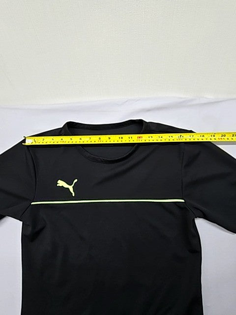 Puma Men's Black Training Tee Size M Short Sleeve Crew Neck