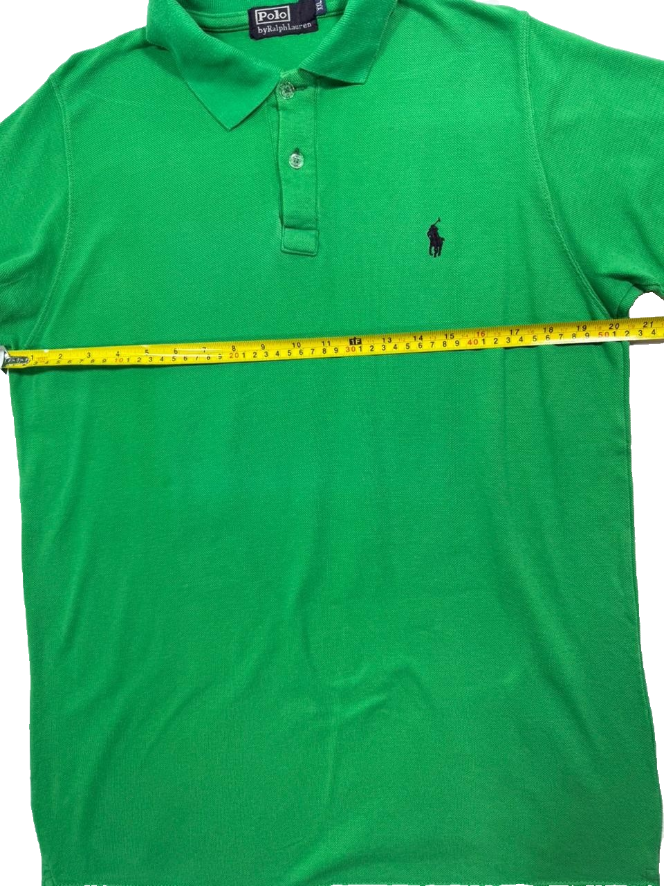Polo Ralph Lauren Slim Fit Men's Polo Shirt In A Green Color - Size XXL
