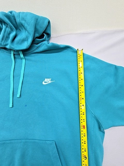 Nike Men's Blue Fleece Pullover Hoodie Big & Tall 2XL