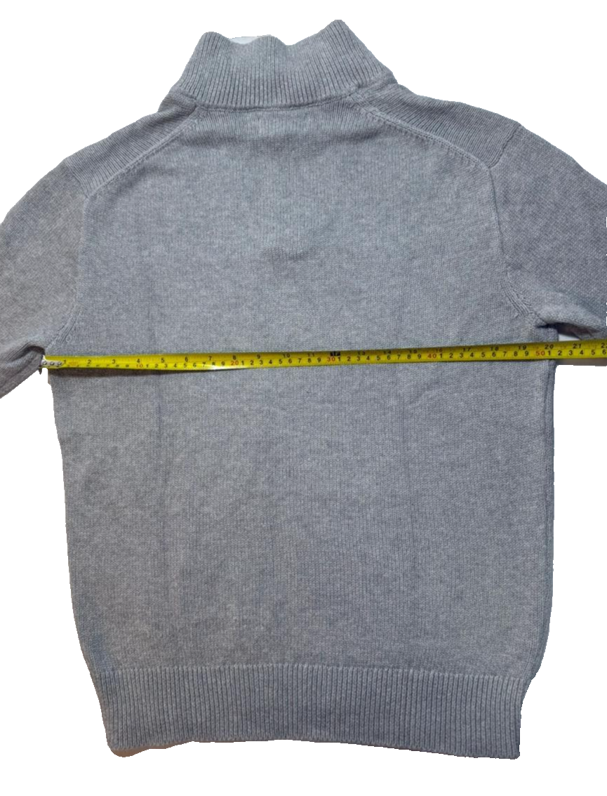 Polo Ralph Lauren Grey Knit Shawl Collar Sweater Men's M