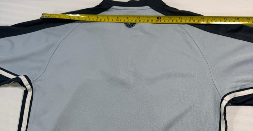 Adidas Roland Garros Men's Light Blue 1/4 Zip Tennis Shirt Size M