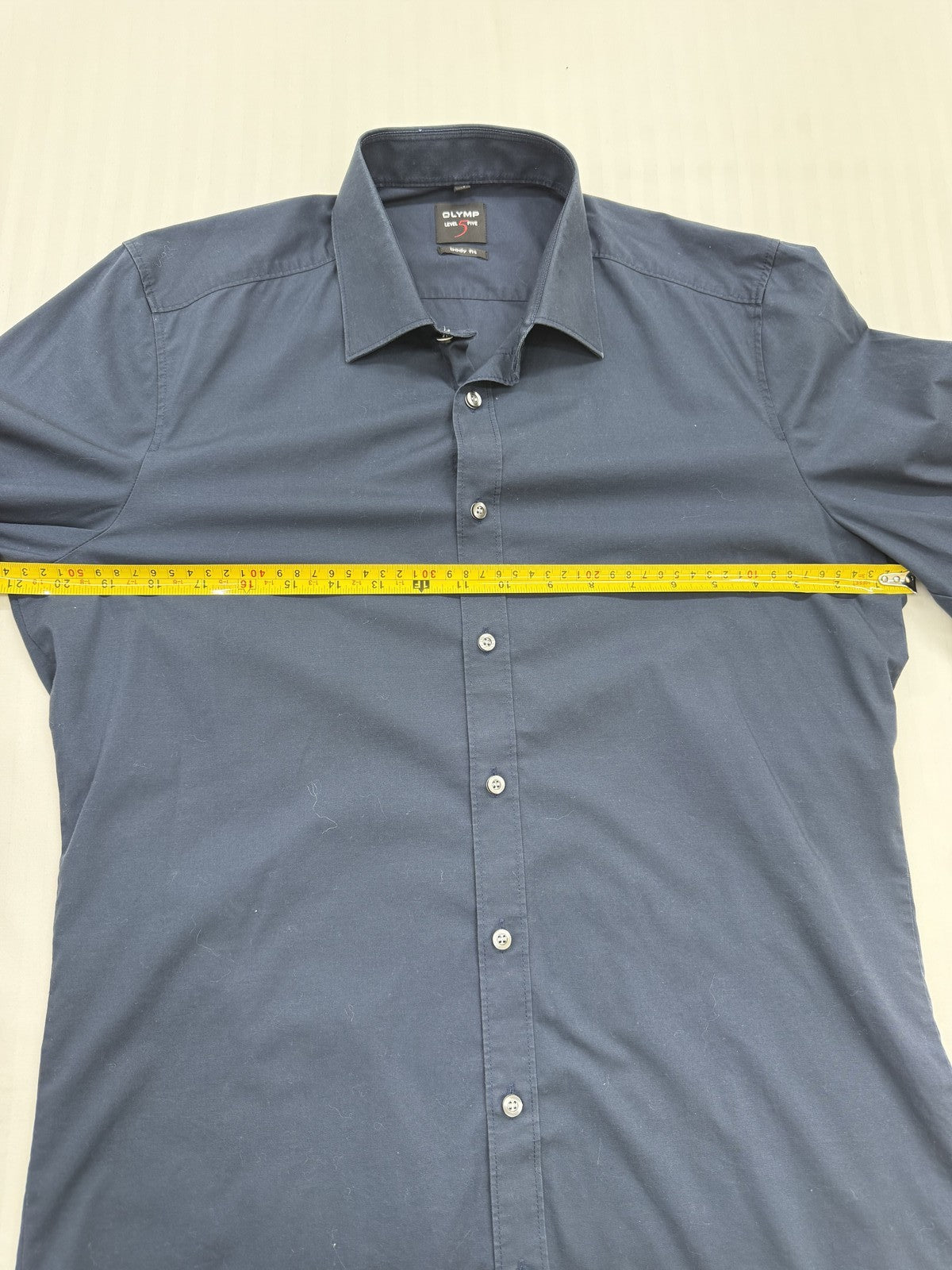 OLYMP Men Blue Shirt size 40 product image 8
