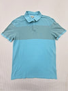 Calvin Klein Jeans Men's Blue Polo Shirt – Size S, Striped