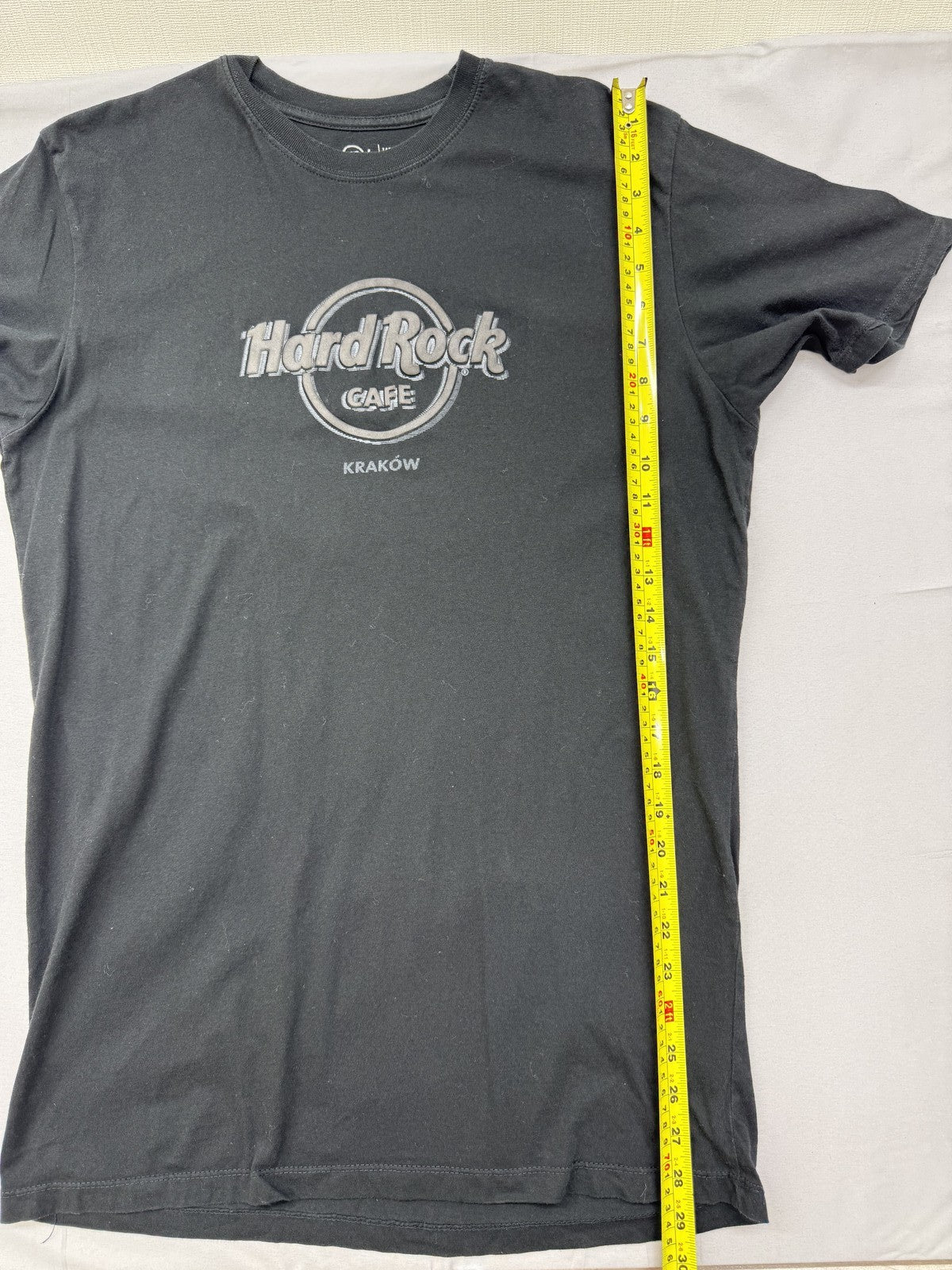 Hard Rock Cafe Black Large T-Shirt 100% Cotton Short Sleeve Unisex
