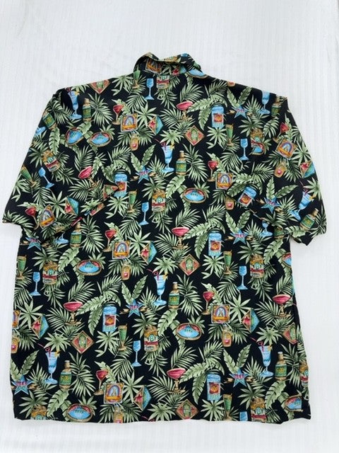 Concepts Men's Black Shirt – Size XL, Floral
