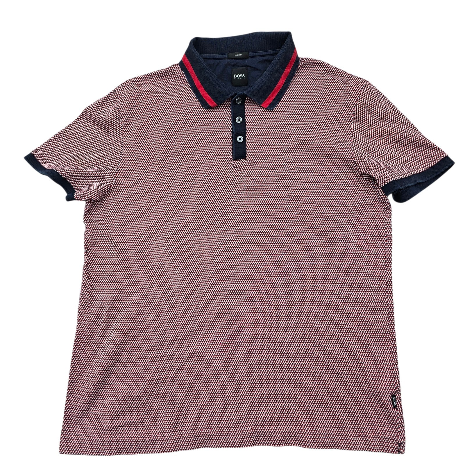 Hugo Boss Men Red Polo Shirt size XL product image 1