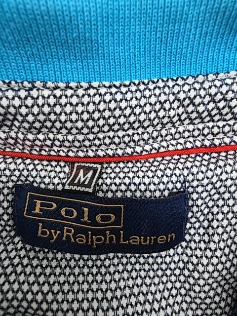 Polo Ralph Lauren Boys Blue Logo Polo Shirt Size M Regular Cotton