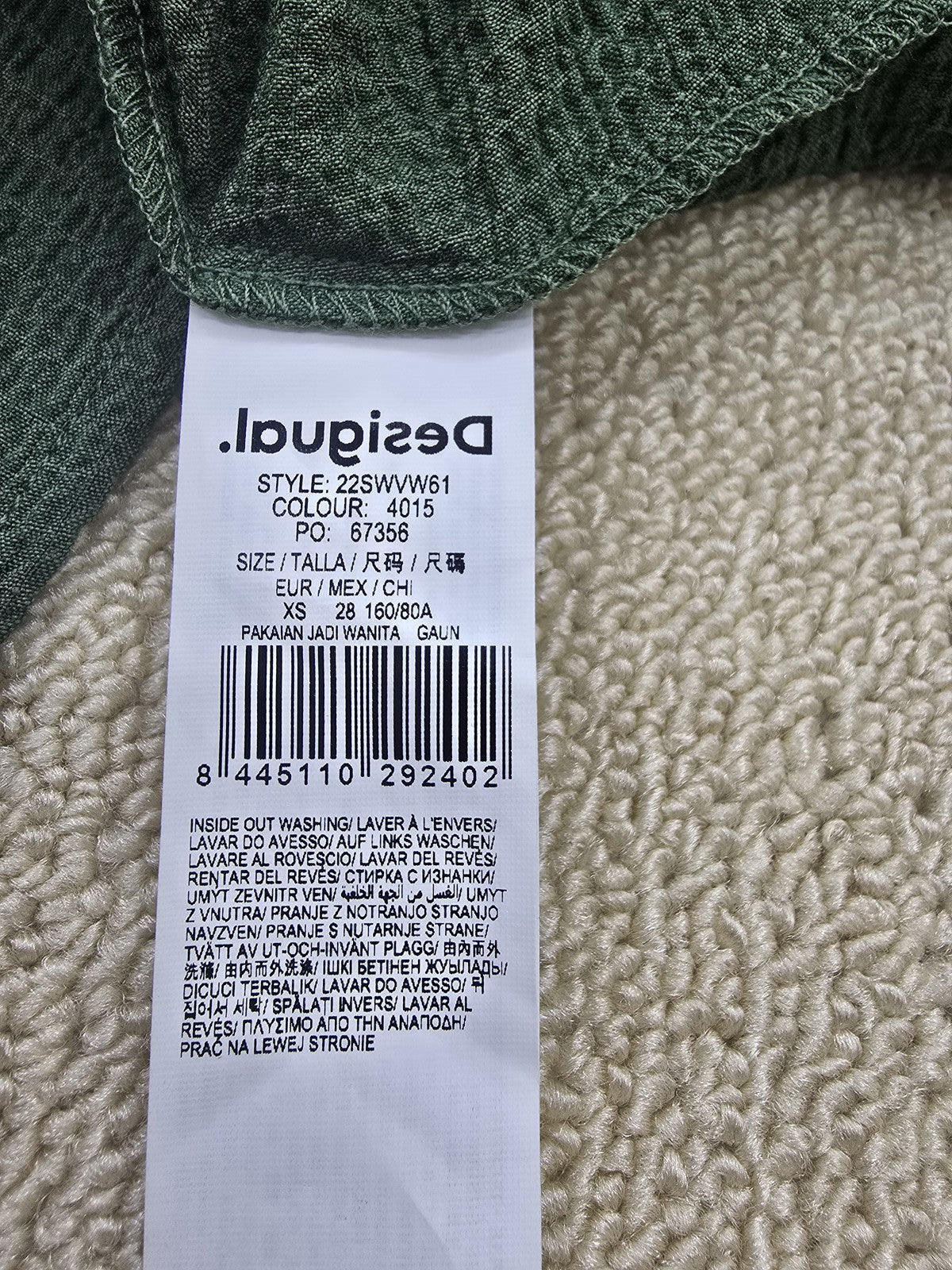 Lulu's Design XS Tiered Floral Olive Green Maxi Dress V-Neck Puff