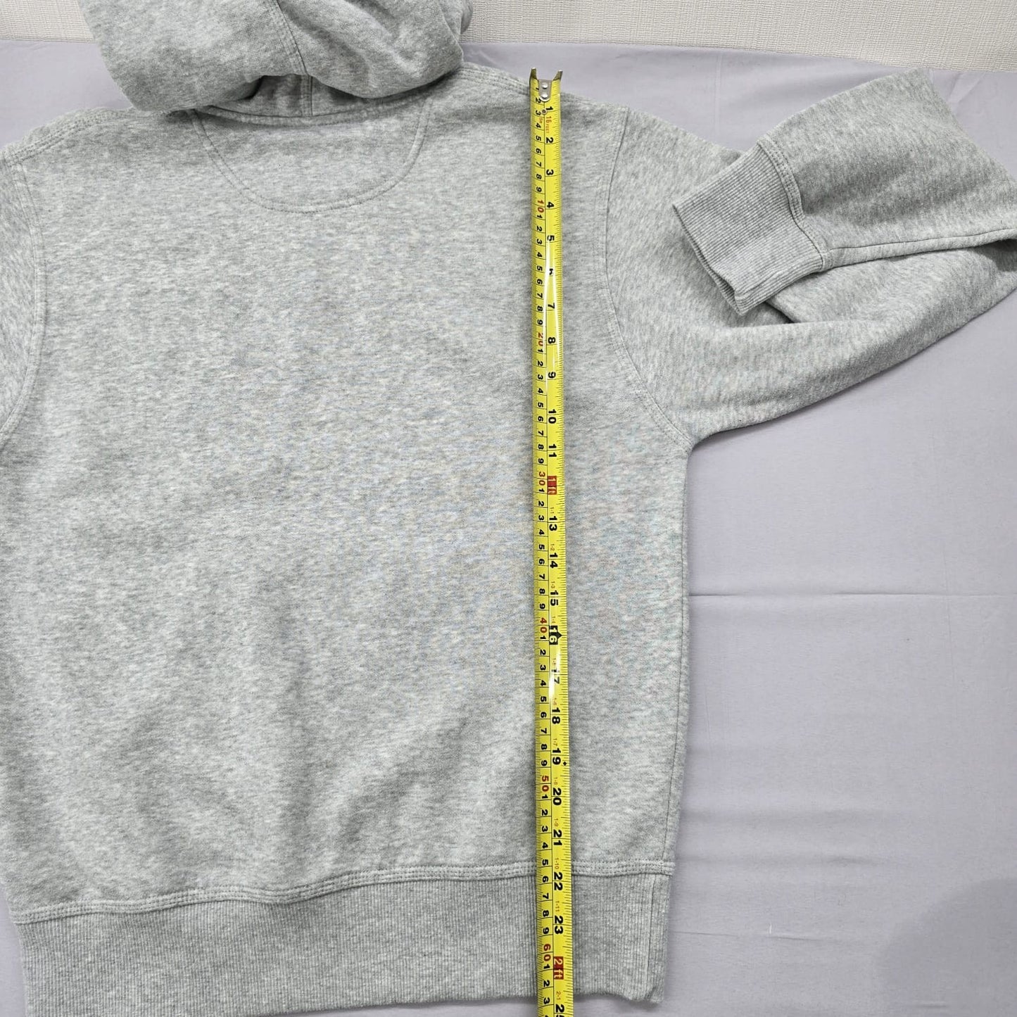 Champion Men's Reverse Weave Grey Hoodie Size S