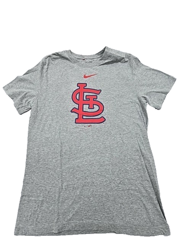 Nike Men's Gray The Nike Tee T-Shirt Size S Regular Fit