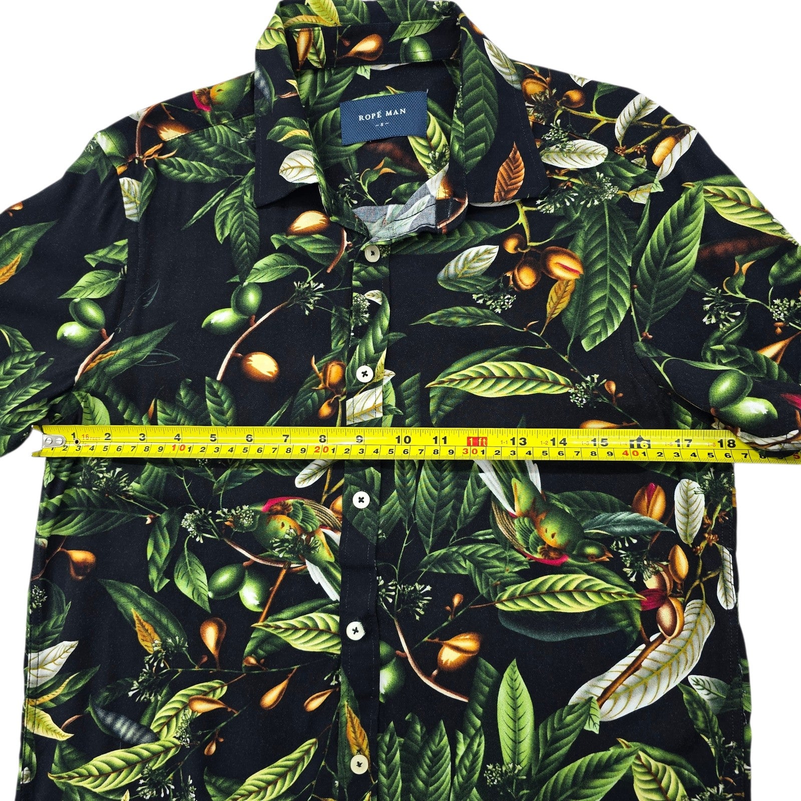 Rope Man Men Black Shirt size S product image 7
