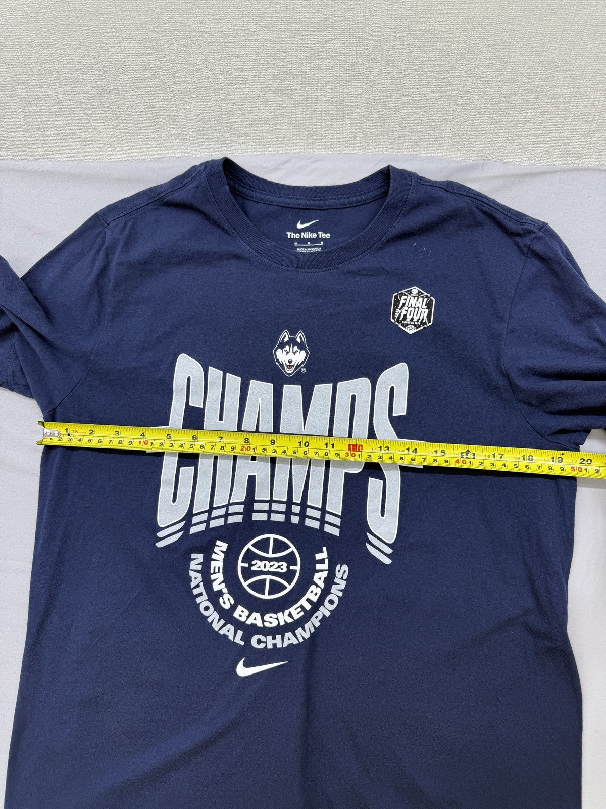 Nike Men's M Navy Basketball Crew T-Shirt 2024 Nicaragua