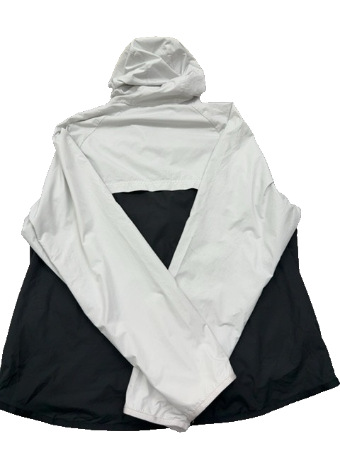 Nike Men's White/Black Windrunner Hooded Jacket Size L